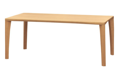 重厚でも圧迫感を感じさせないデザインのダイニングテーブル DT-5400