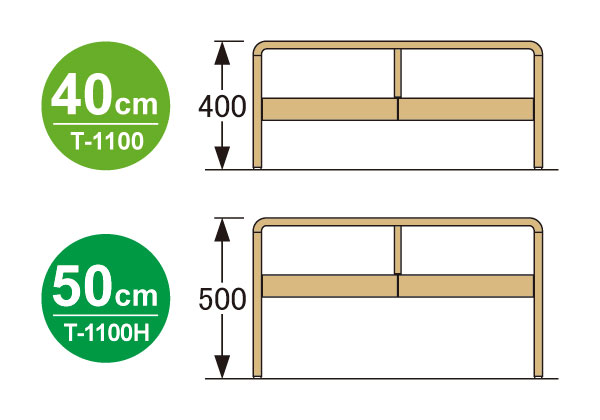 TVボードとしても使えるセンターテーブル T-1100・1100H｜センター