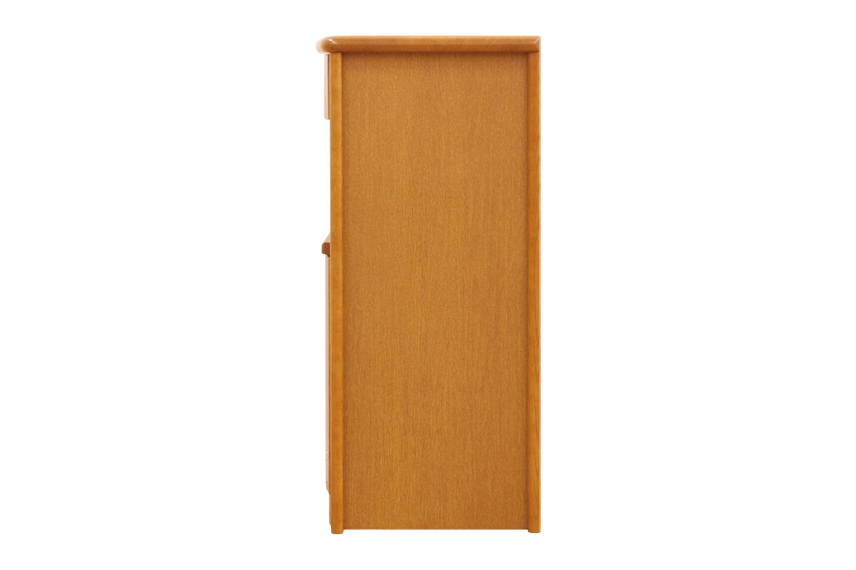 ss0014 浜本工芸 ファックス台 ダークオーク色 木製 電話台 FAX台 2口 