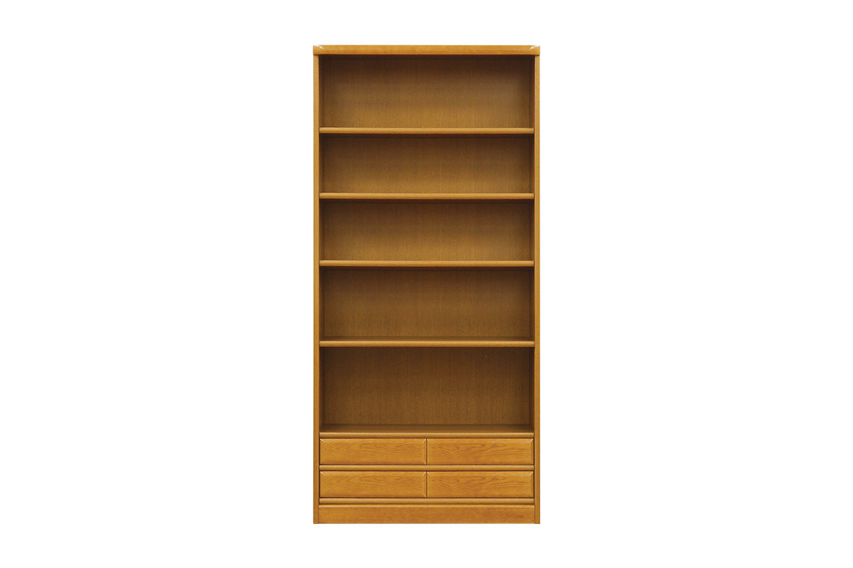 しっかりとした奥行きで大きな書籍も収納できる｜ No.3600｜製品一覧 