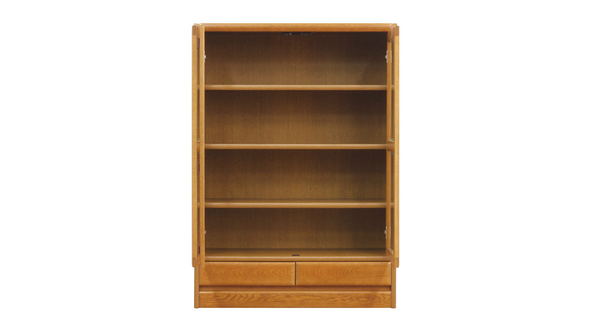 しっかりとした奥行きで、大きな書籍も収納できる｜No.3600書棚｜製品 