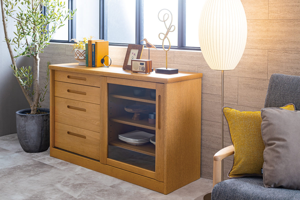 利便性重視のサイドボード No.6100｜サイドボード｜製品一覧｜浜本工芸  