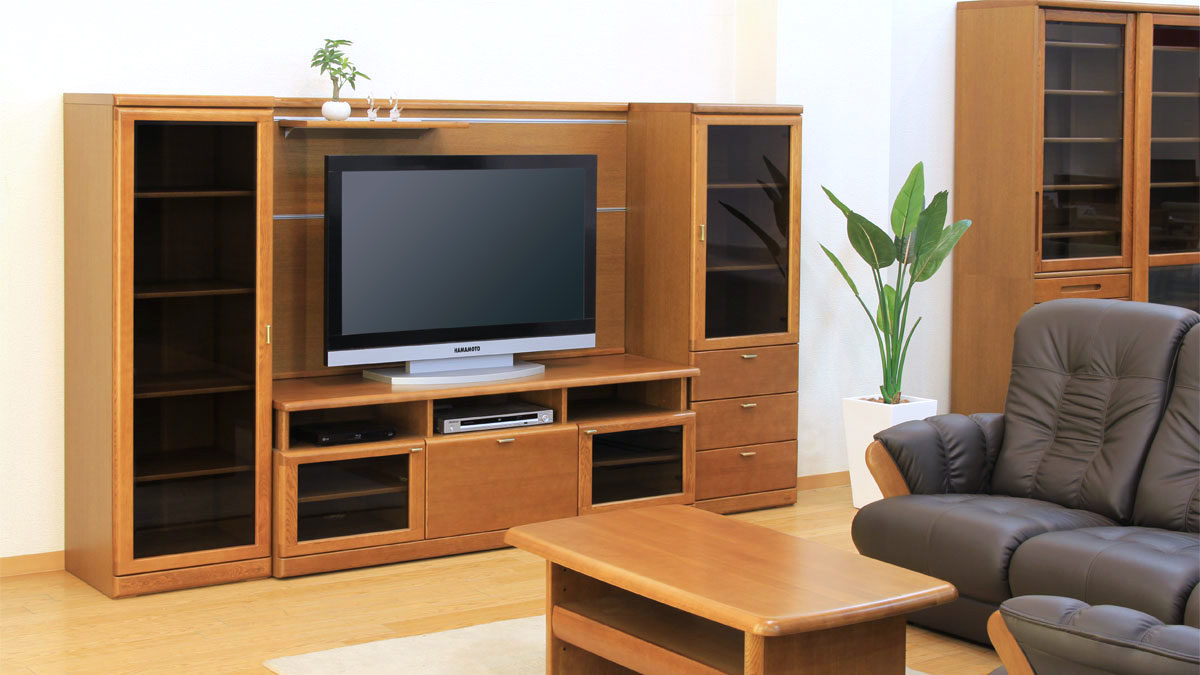 デザイン性と上品さの追求したTVボード No.3500｜TVボード｜製品一覧