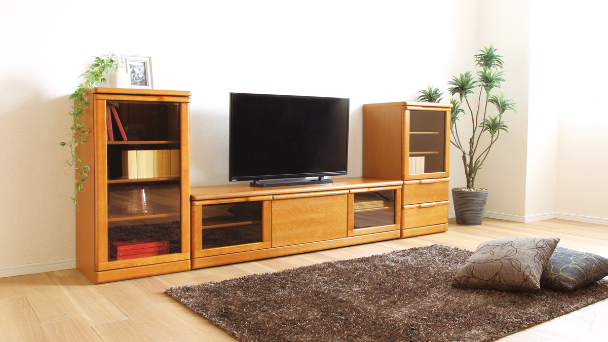 シンプルながら細部にまで贅沢を詰め込んだTVボード No.3190｜TVボード  