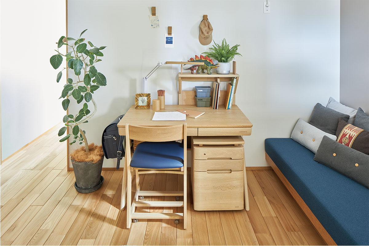 G812 浜本工芸 No.1000 デスク セット 学習机 /41 学習机 No.1 浜本工芸学習デスク 80 | 福岡の家具・インテリアは中村