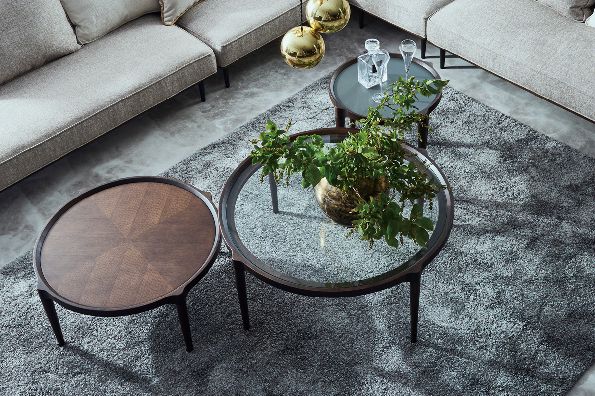 ガラス天板 紛れ 青緑 テーブル 