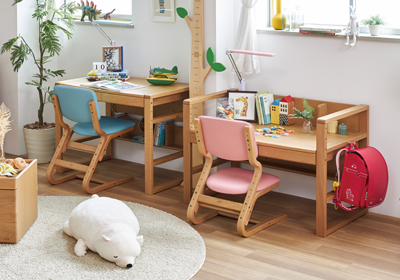 【値下げ交渉可能！】　浜本工芸 学習机 楢(ナラ)材と国産にこだわった学習デスクコレクション2021｜浜本工芸